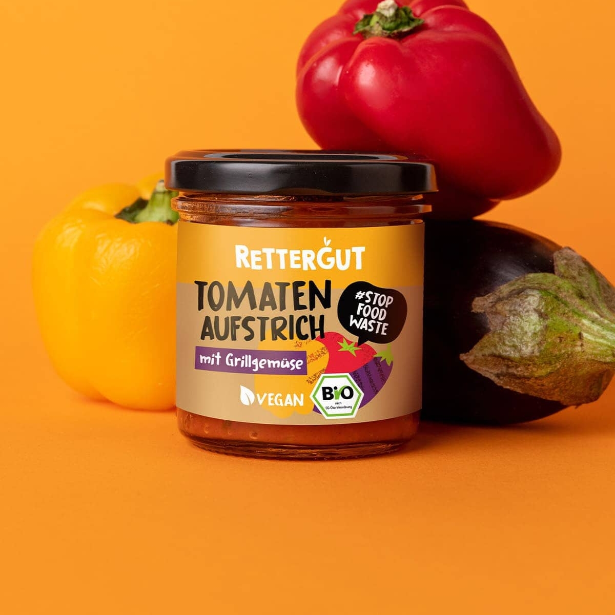 Bio Aufstrich - Tomate und Grillgemüse