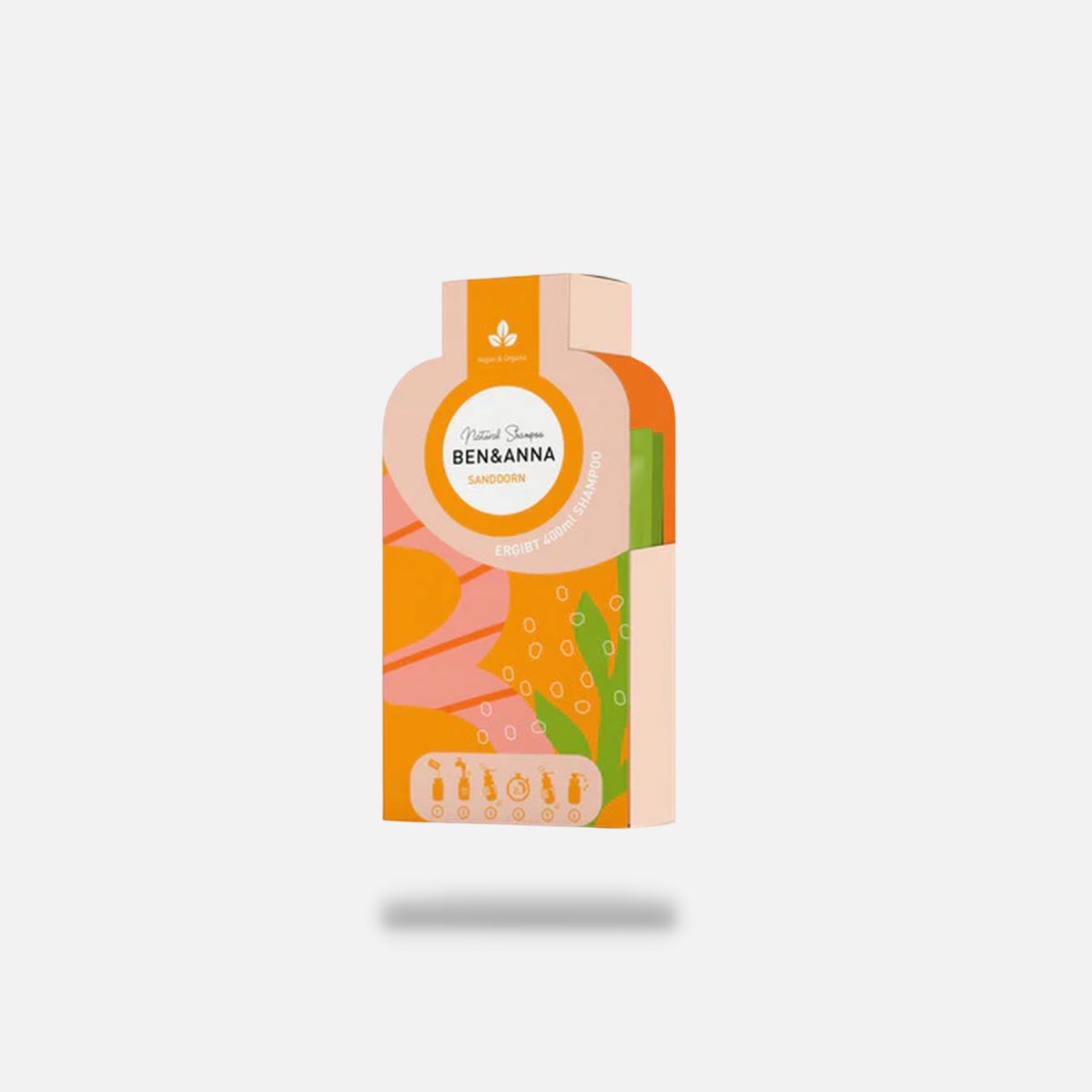 Vegane Naturkosmetik Shampoo Flakes - Sanddorn
