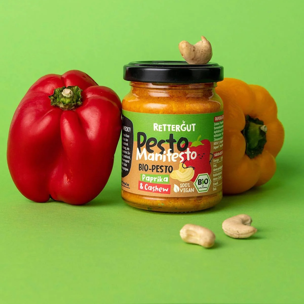 Bio Pesto - Paprika und Cashew