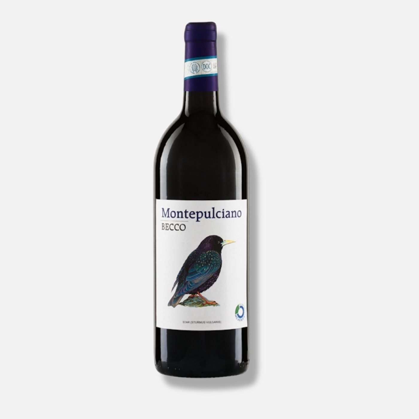 Bio Rotwein in der Mehrwegflasche - BECCO Montepulciano DOC