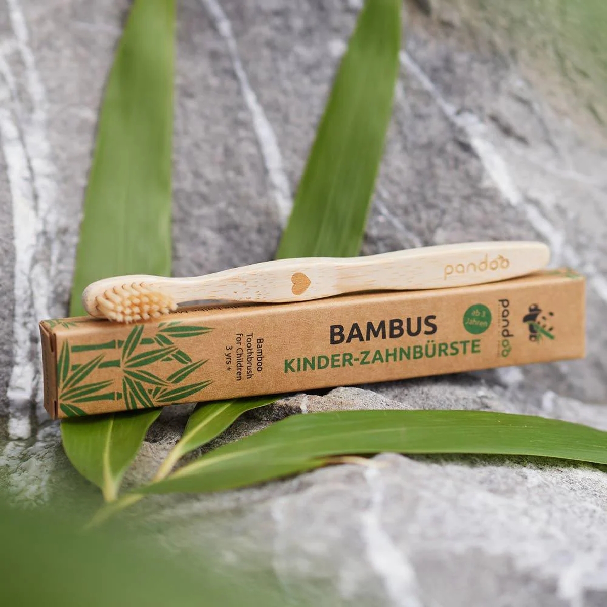 Kinder Zahnbürsten aus Bambus