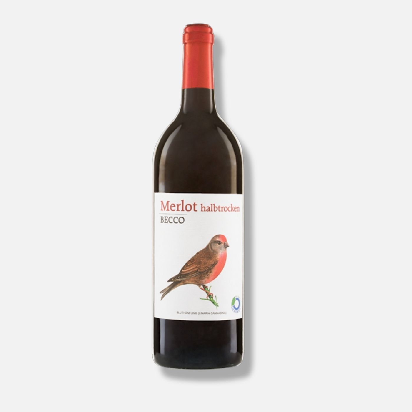 Bio Rotwein in der Mehrwegflasche - BECCO Merlot halbtrocken