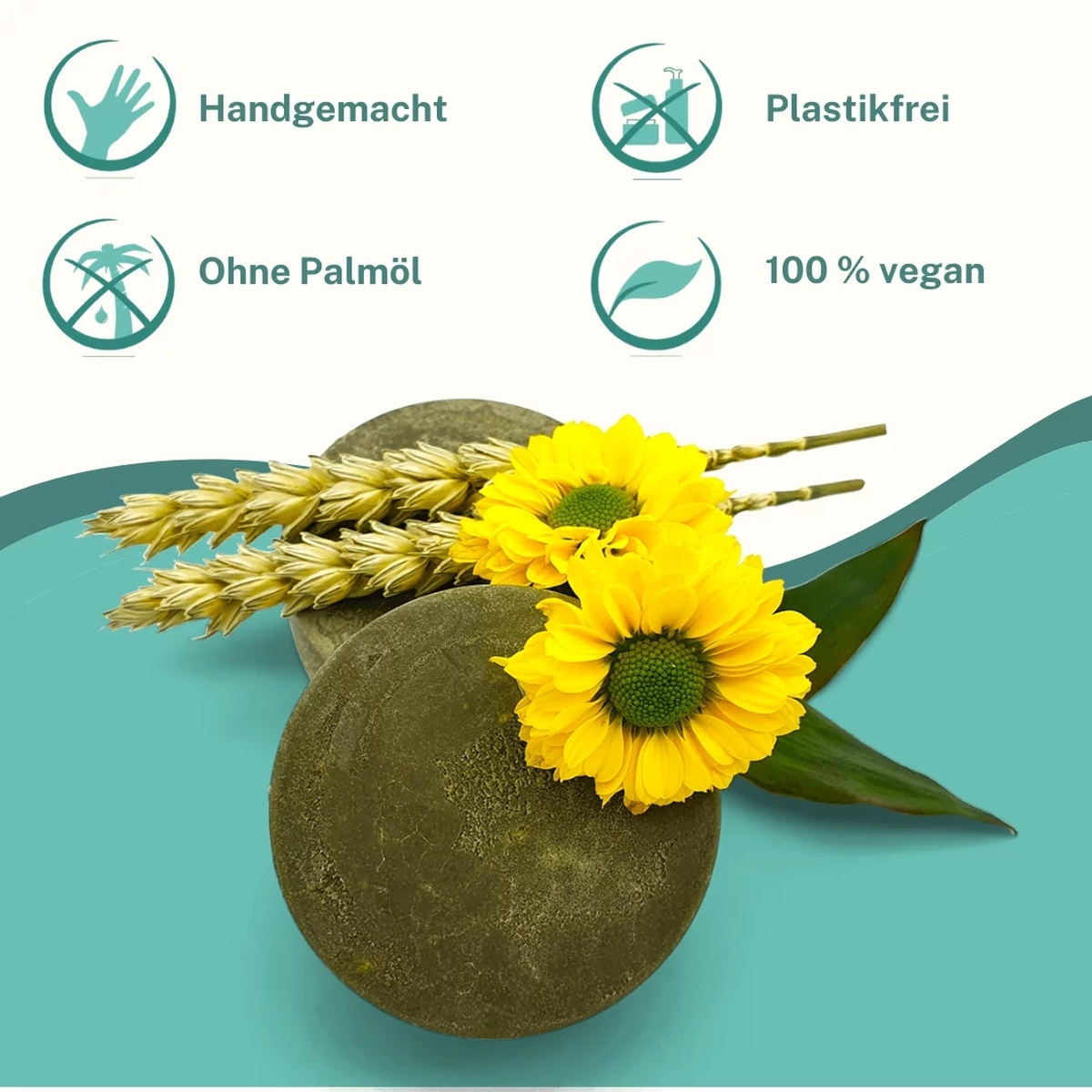 Vegane Naturkosmetik Haarbalsam für trockene und spröde Haare - Aloe Vera - 20 g